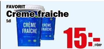 Matdax Creme fraiche erbjuda