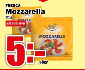 Matdax Mozzarella erbjuda