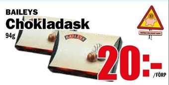 Matdax Chokladask erbjuda