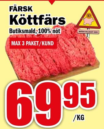 Matdax Köttfärs erbjuda