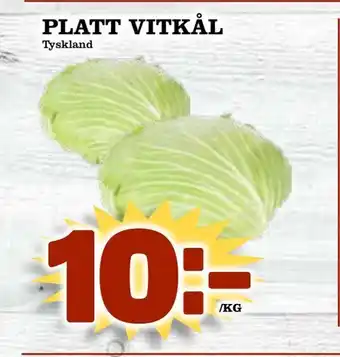 Matvärlden Tensta Platt vitkål erbjuda