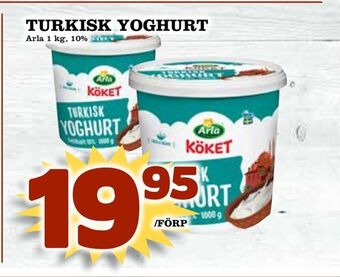 Matvärlden Tensta Turkisk yoghurt erbjuda