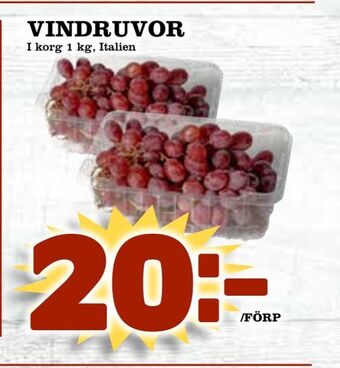 Matvärlden Tensta Vindruvor erbjuda