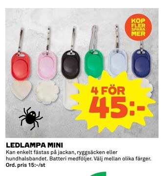 Coop Extra Ledlampa mini erbjuda