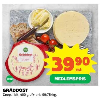 Coop Extra Gräddost erbjuda