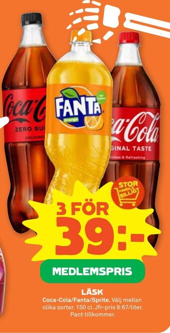 Coop Forum Läsk erbjuda