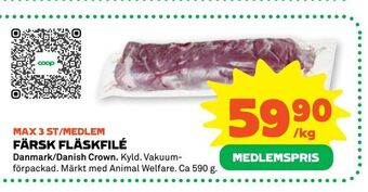 Stora Coop Färsk fläskfilé erbjuda