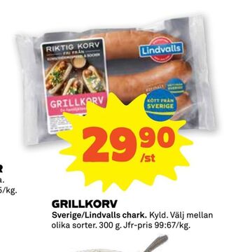 Stora Coop Grillkorv erbjuda