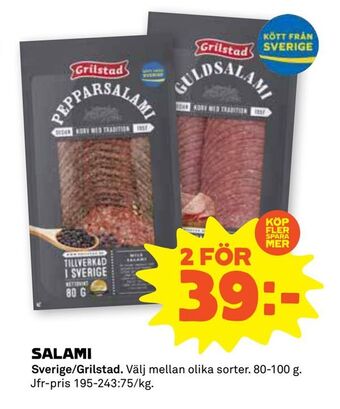 Stora Coop Salami erbjuda