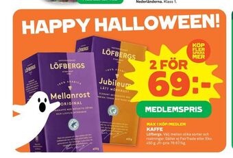 Stora Coop Kaffe erbjuda