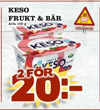 Matdax Keso frukt & bär erbjuda