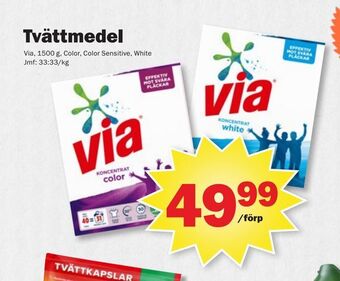 Pekås Tvättmedel erbjuda