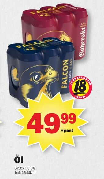 Pekås Öl erbjuda