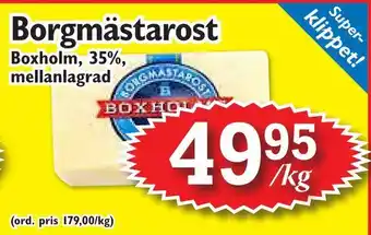 Borgmästarost