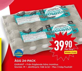 Willys Ägg 24-pack erbjuda