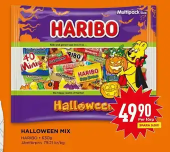 Willys Halloween mix erbjuda