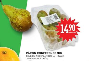 Willys Hemma Päron conference 1kg erbjuda