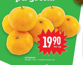 Willys Hemma Satsumas erbjuda