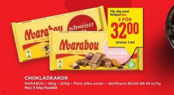 Willys Hemma Chokladkakor erbjuda