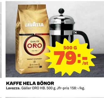 Coop Kaffe hela bönor erbjuda