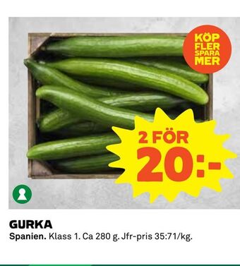 Coop Gurka erbjuda