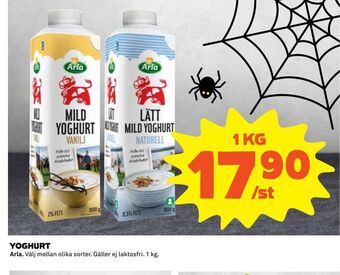Coop Yoghurt erbjuda