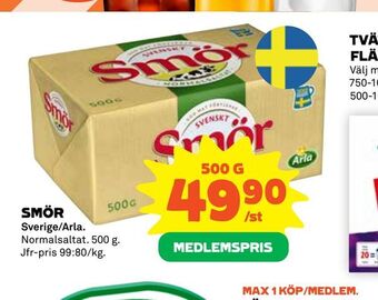 Coop Smör erbjuda