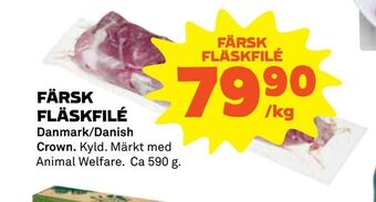 Coop Färsk fläskfilé erbjuda