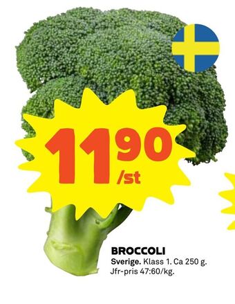 Coop Broccoli erbjuda
