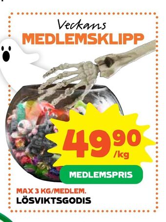 Coop Lösviktsgodis erbjuda
