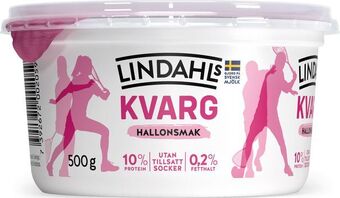 Kvarg hallon utan tillsatt socker 0,2%
