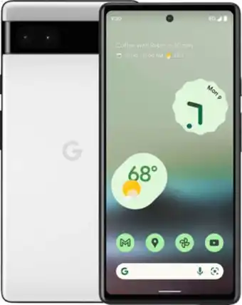Inet Google pixel 6a (128gb) chalk white erbjuda