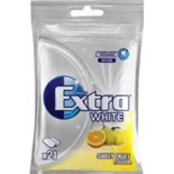 Extra sweet fruit white wrigley's 29g