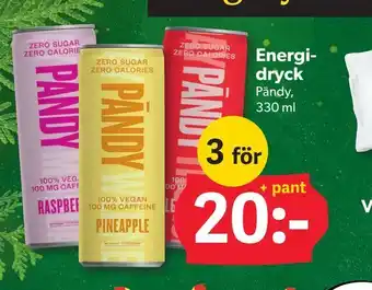 Energi dryck