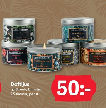 DollarStore Doftljus erbjuda