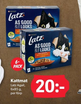 DollarStore Kattmat erbjuda