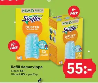 DollarStore Refill dammvippa erbjuda