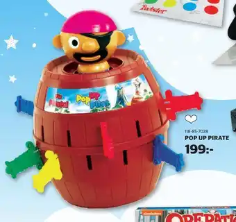 Lekia Pop up pirate erbjuda