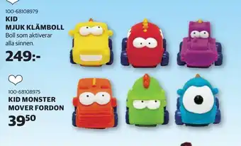 Lekia Kid monster mover fordon erbjuda