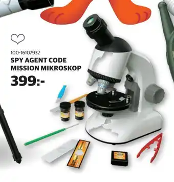 Spy agent code mission mikroskop