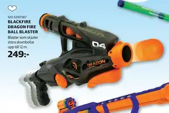 Lekia Blackfire dragon fire ball blaster erbjuda