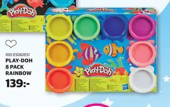 Lekia Play-doh 8 pack rainbow erbjuda