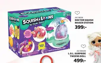 Doctor squish maker station