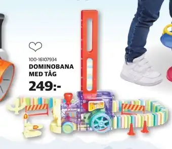 Dominobana med tåg