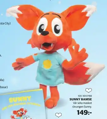 Lekia Sunny bamse erbjuda