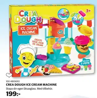 Crea dough ice cream machine
