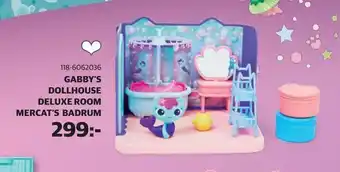 Lekia Gabby's dollhouse deluxe room mercat's badrum erbjuda