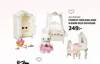 Lekia Forest dreamland kanin och sovrum erbjuda