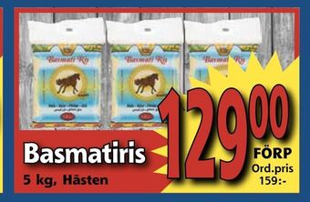 Supergrossen Basmatiris erbjuda