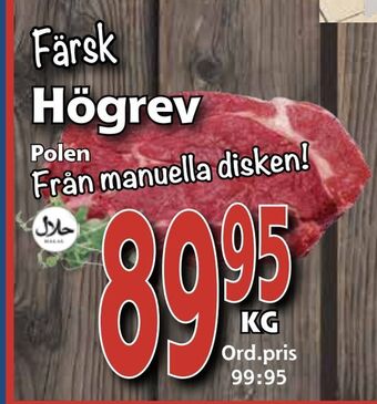Supergrossen Högrev erbjuda